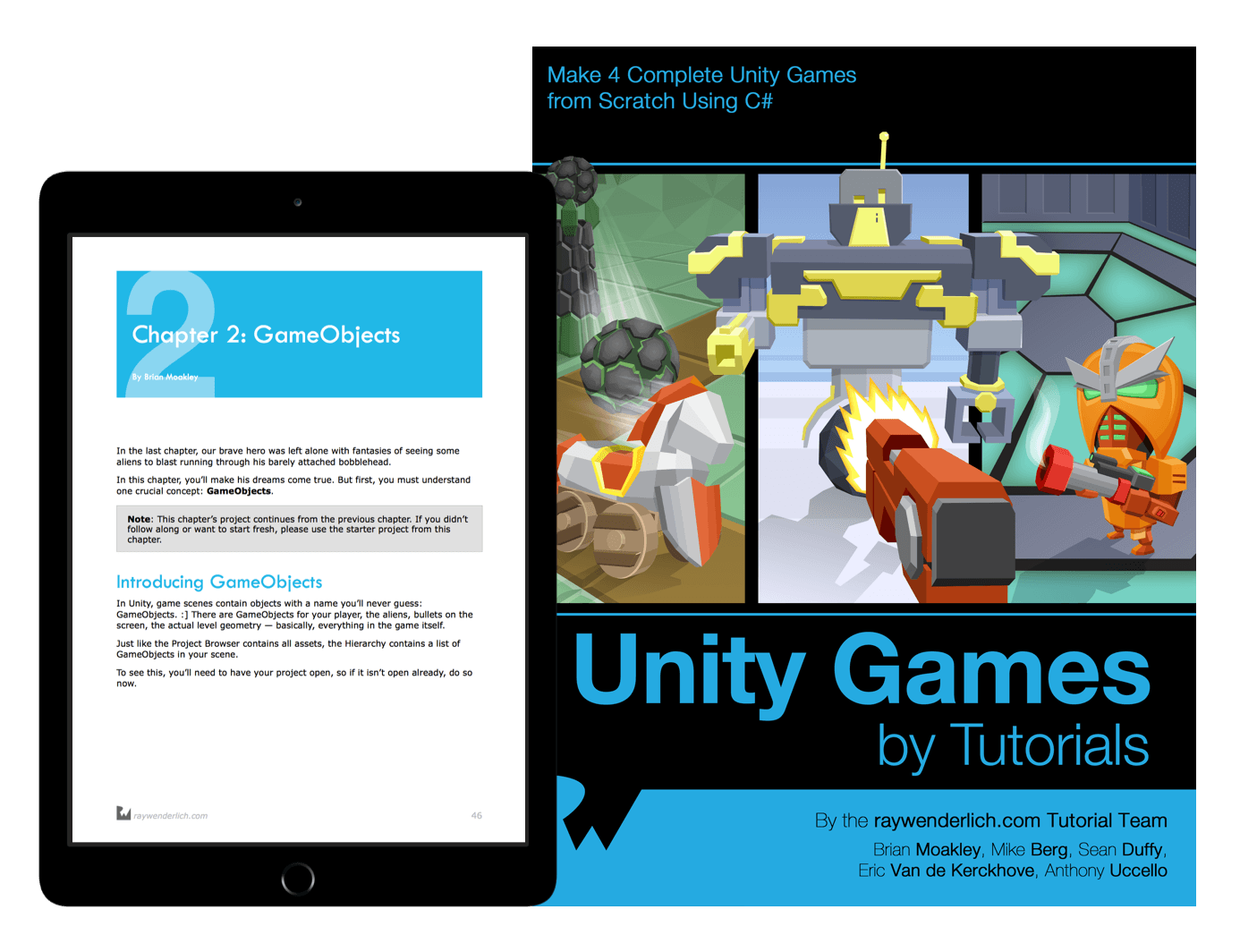 Unity Games by Tutorials book cover